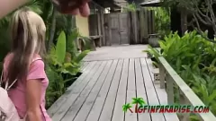 চালান এশিয়ান অপেশাদার GF Gina Gerson এর কামুক রিসর্ট সেক্স